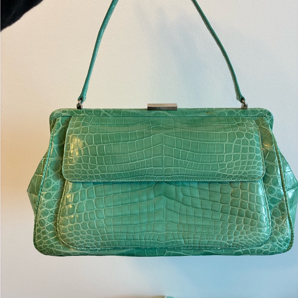 Rare Tiffany & Co. Genuine Crocodile Handbag